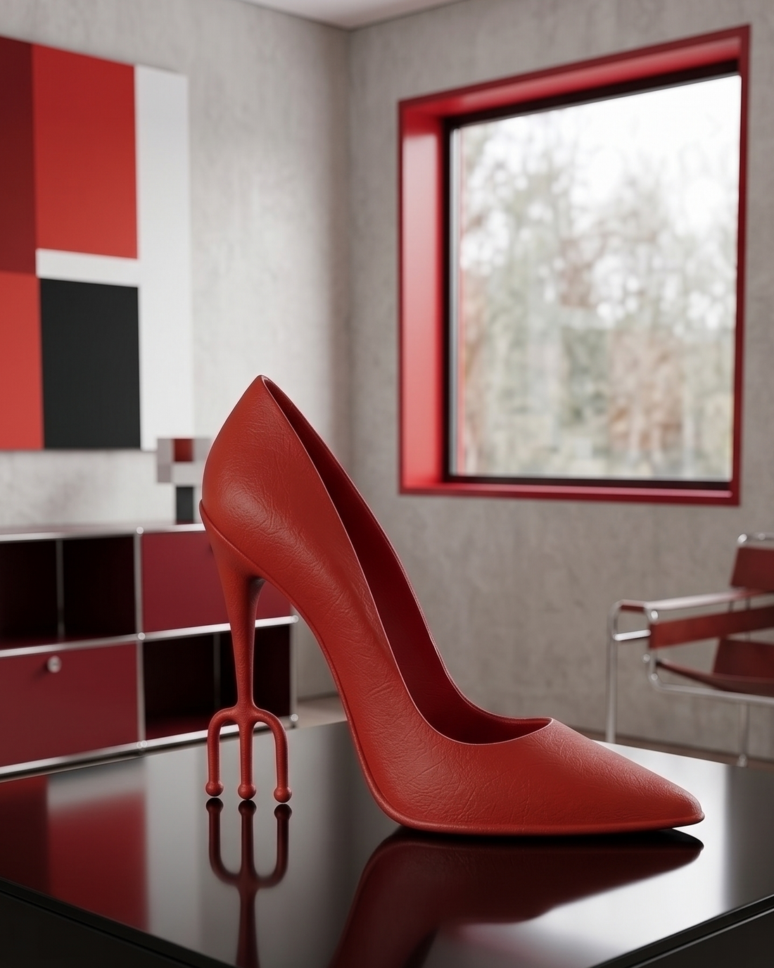 Devil’s Step™ – Fashion Icon Sculpture 👠