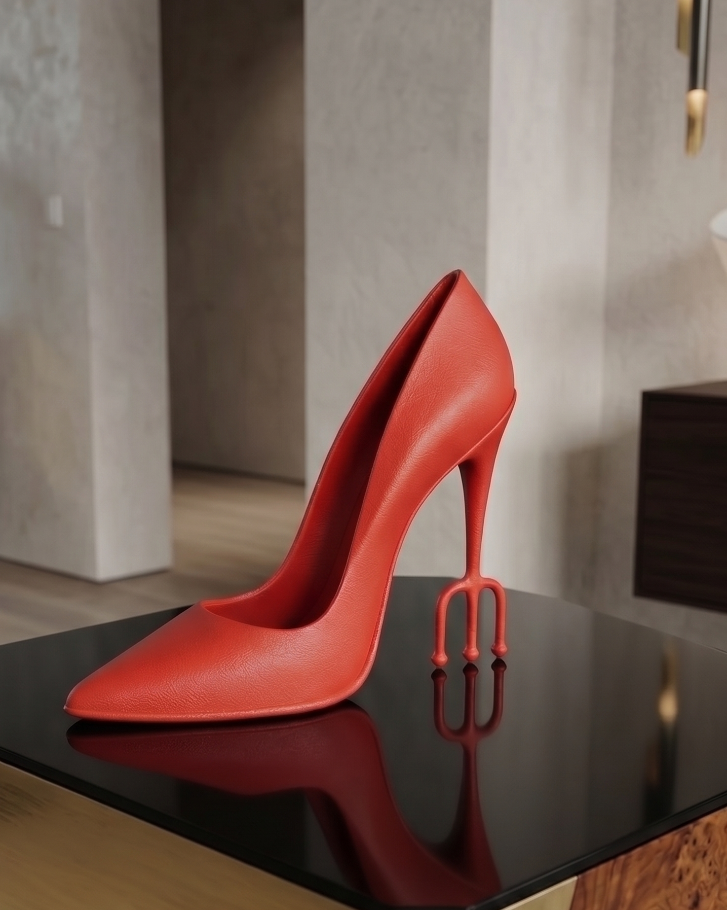 Devil’s Step™ – Fashion Icon Sculpture 👠