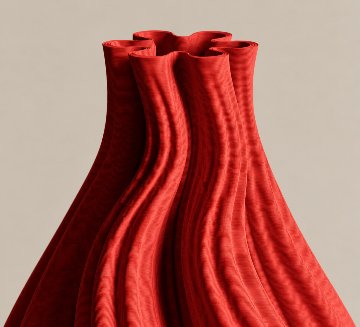Fiamma – Vaso Scultoreo di Design