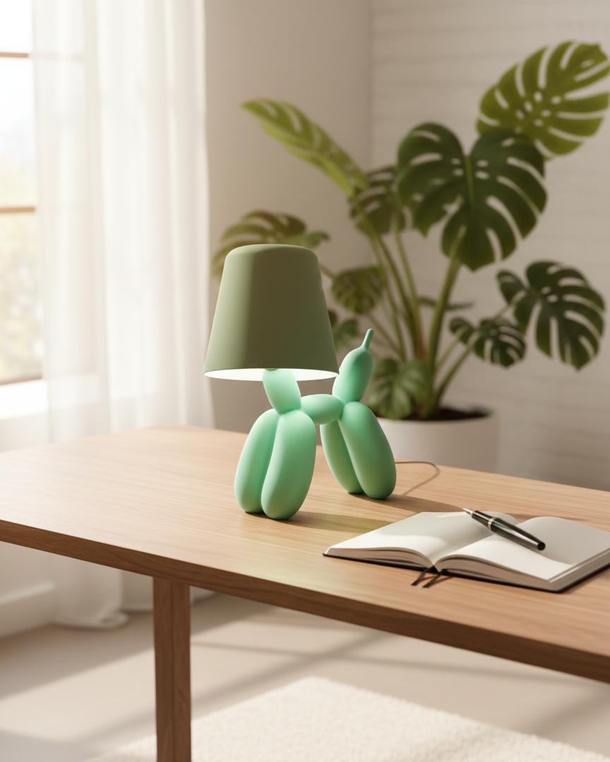 Balloon Dog Lamp