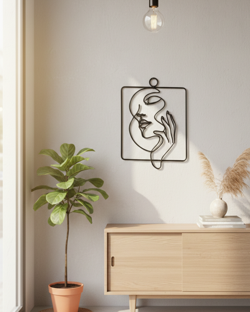Sguardo Astratto — Quadro di Design