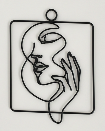 Sguardo Astratto — Quadro di Design