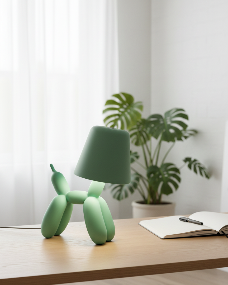 Balloon Dog Lamp