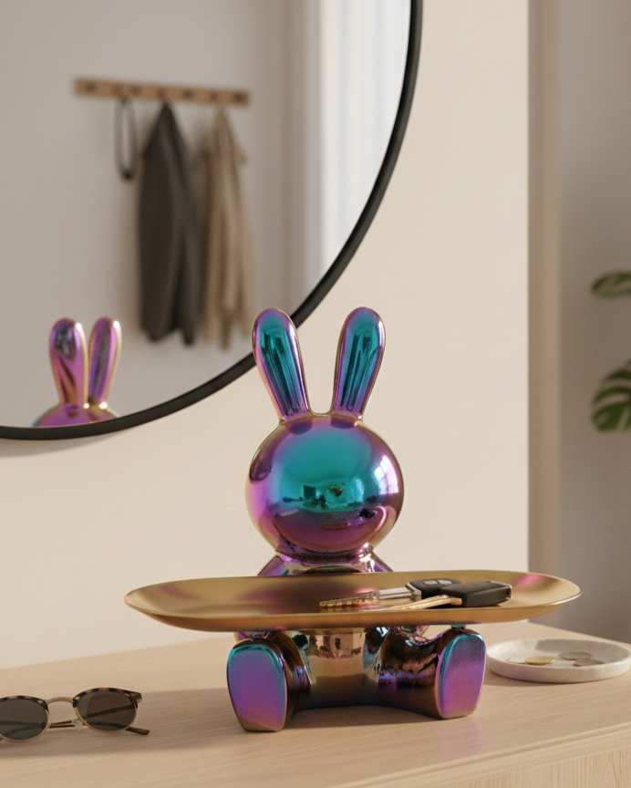 SpaceBunny - Svuotatasche di Design