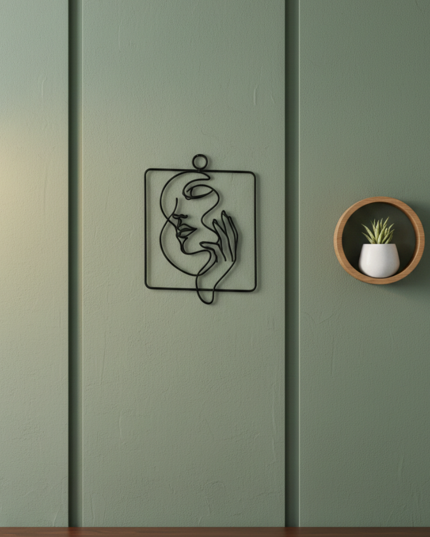 Sguardo Astratto — Quadro di Design