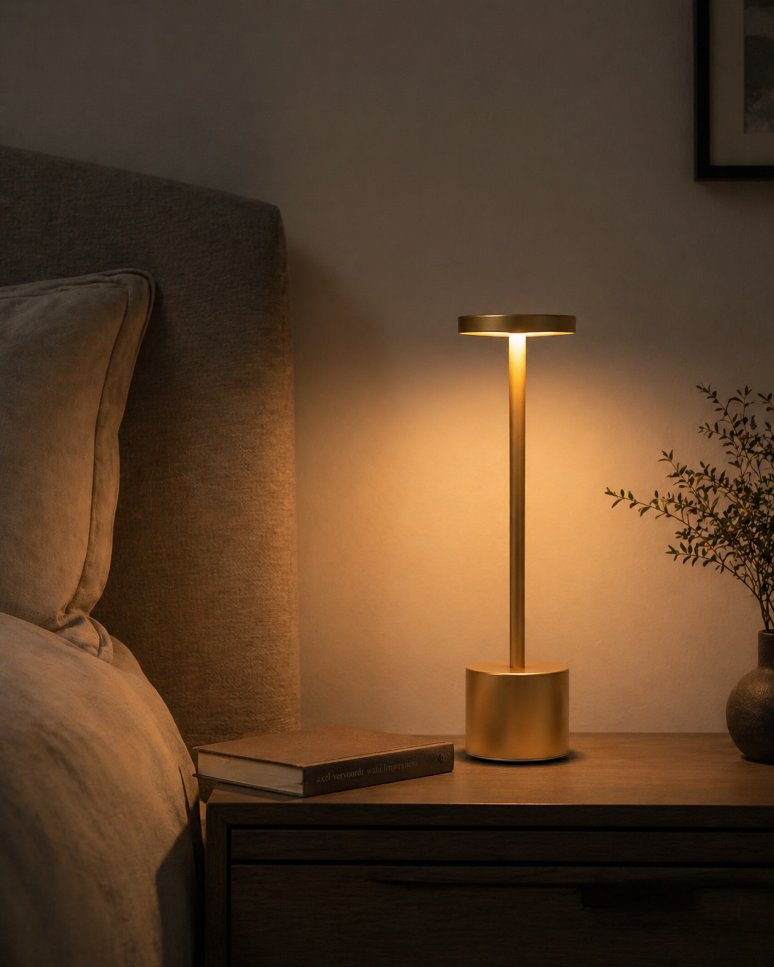 LuceOra – Lampada da Tavolo LED Ricaricabile
