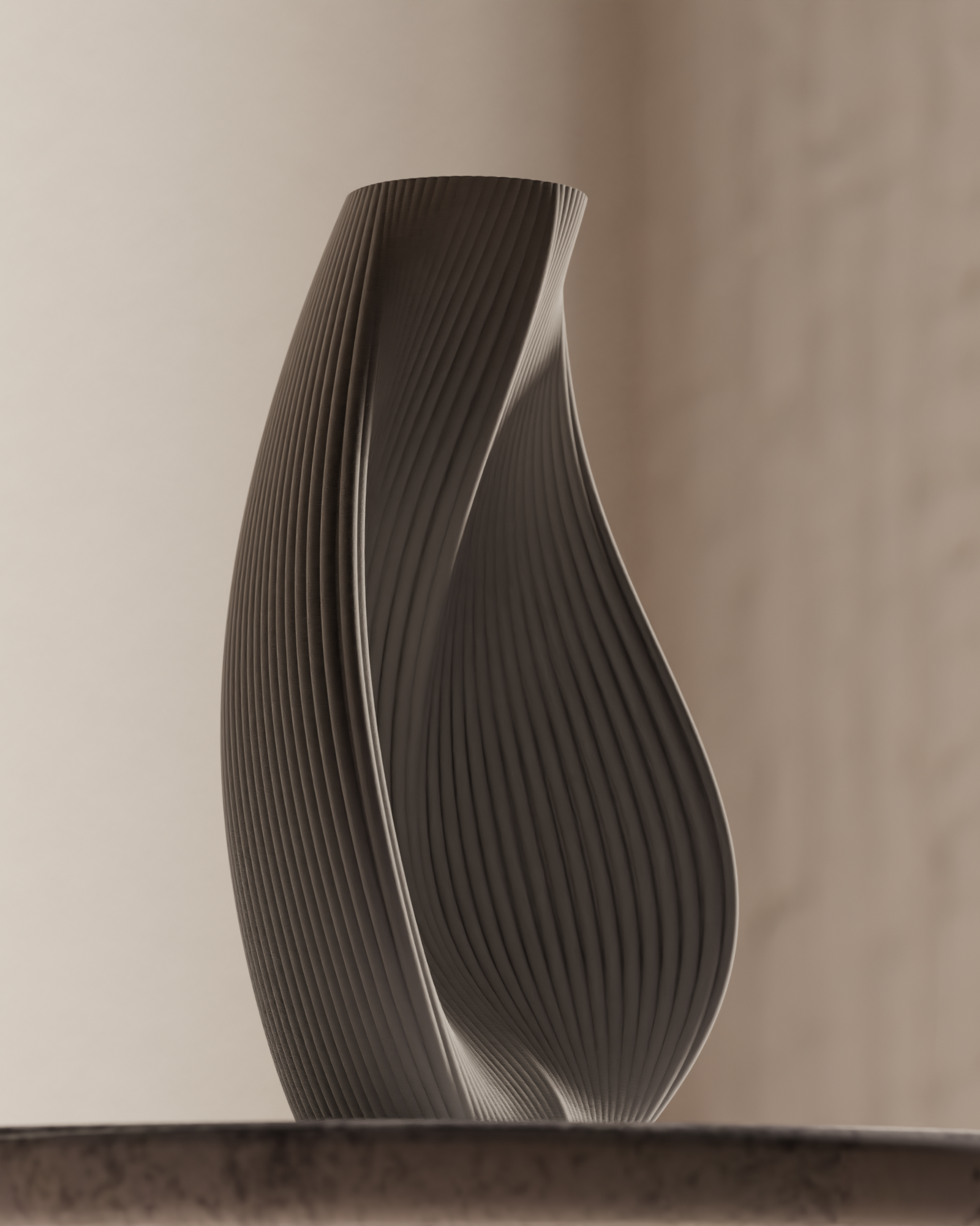 Nubia - Vaso Scultoreo