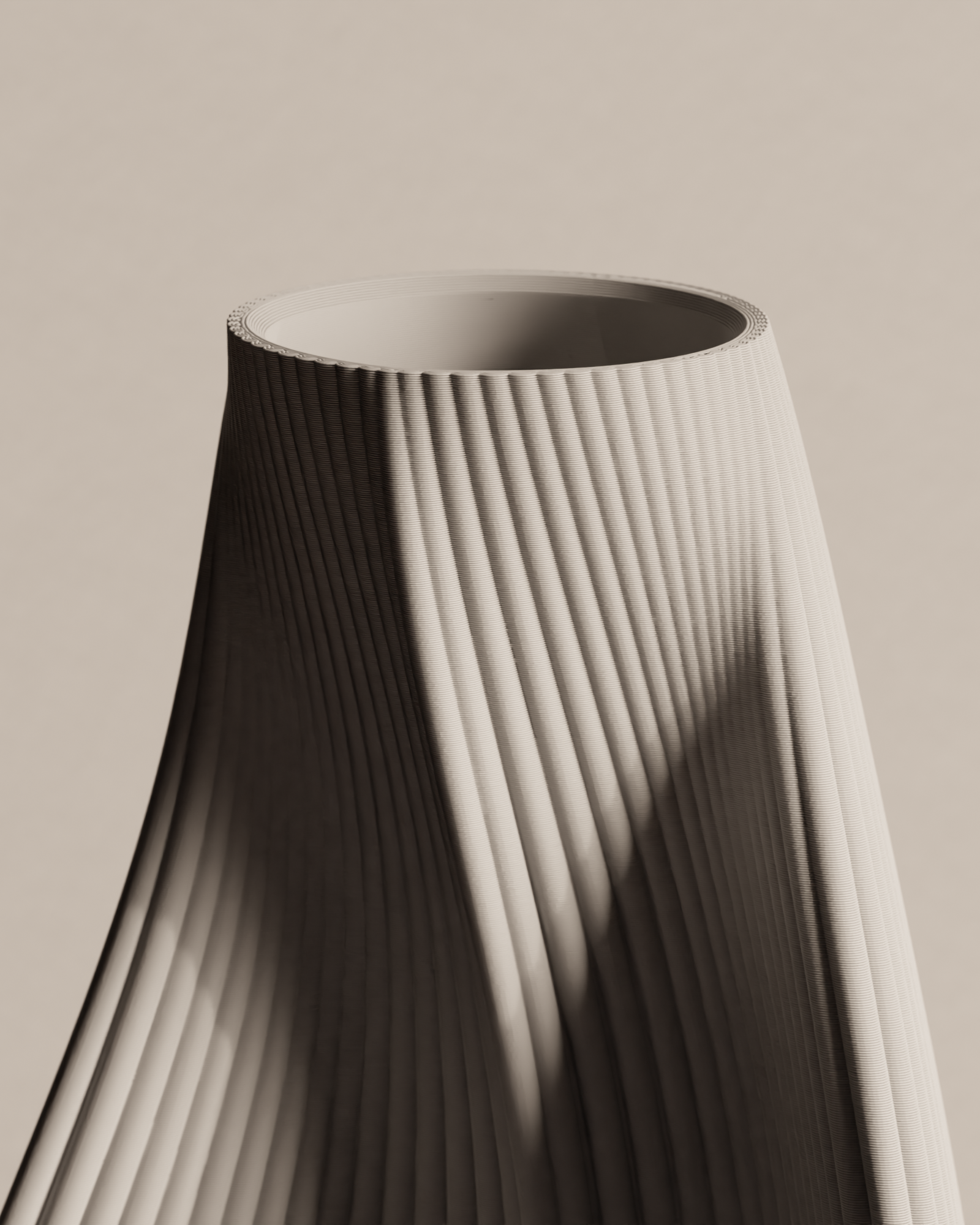 Nubia - Vaso Scultoreo