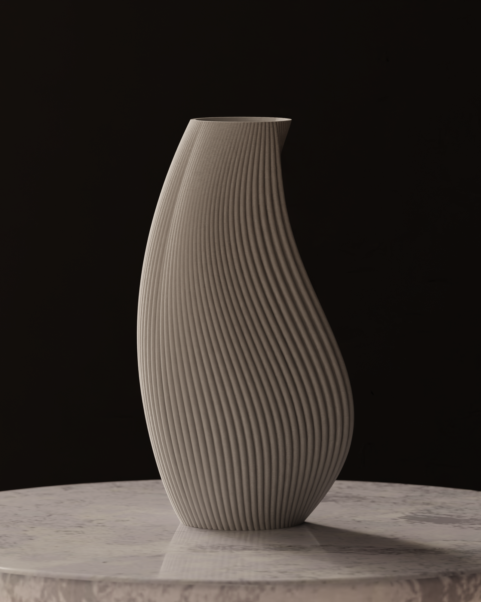 Nubia - Vaso Scultoreo