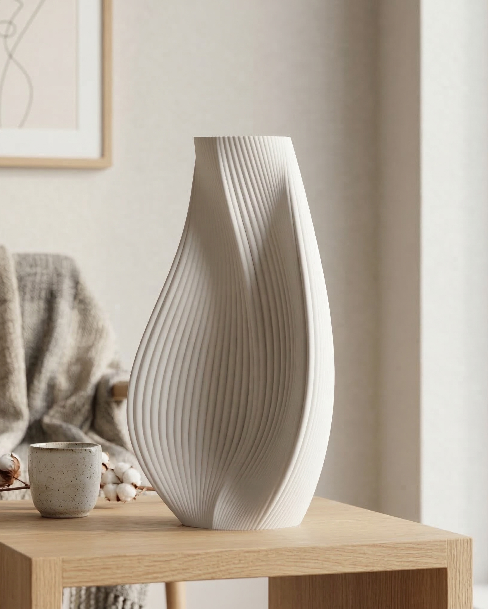 Nubia - Vaso Scultoreo