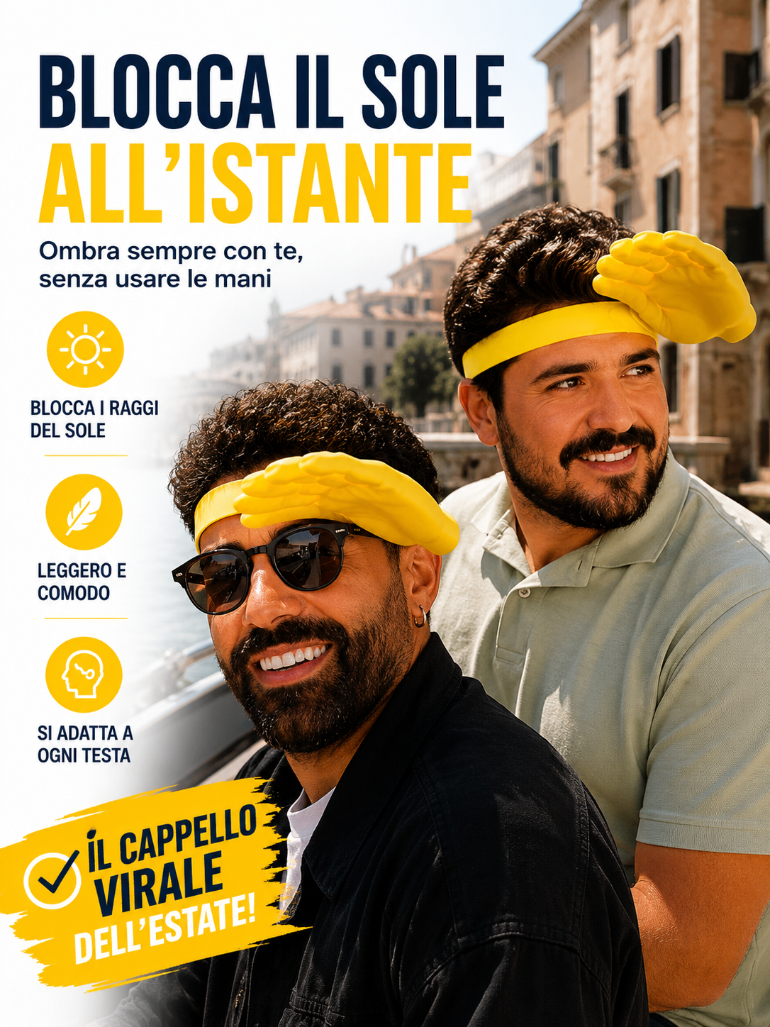 PalmShade™ - Il Cappello a Mano Più Virale dell’Estate ☀️