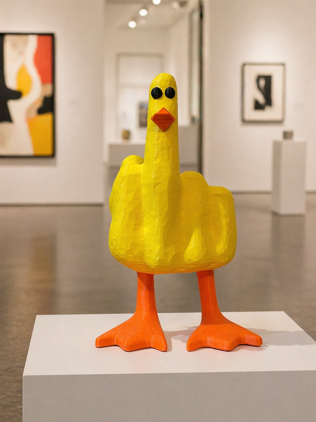 QUACK - Scultura Pop di Design