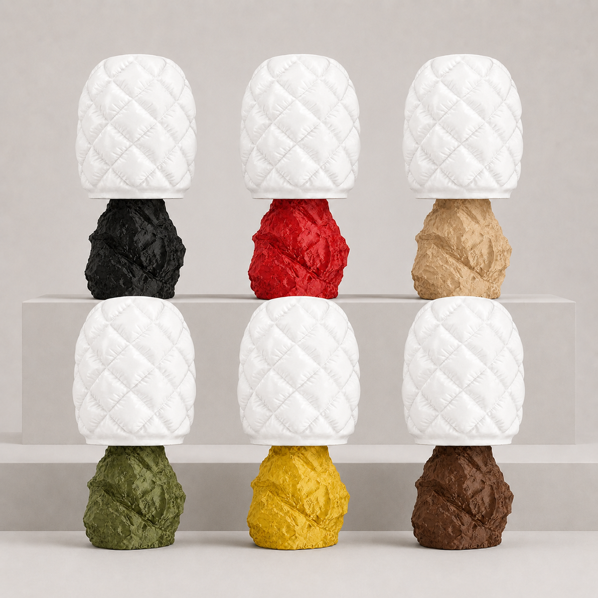 SOFTROCK™ - Lampada Scultorea di Design