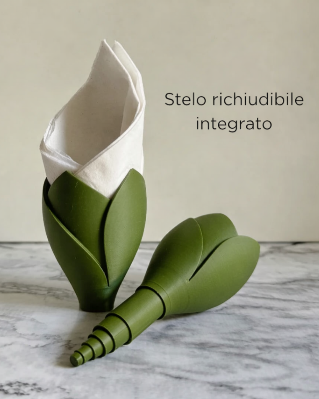 TULIPAN 🌷 - Porta tovagliolo di design