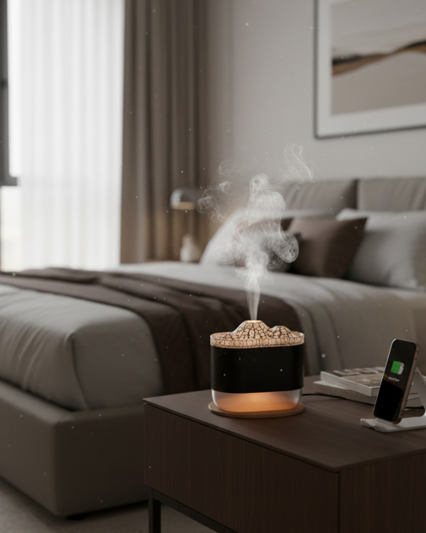 Vulcania: Umidificatore effetto Vulcanico 🌋