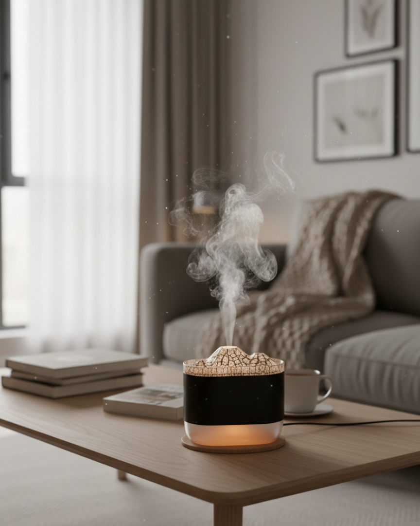 Vulcania: Umidificatore effetto Vulcanico 🌋
