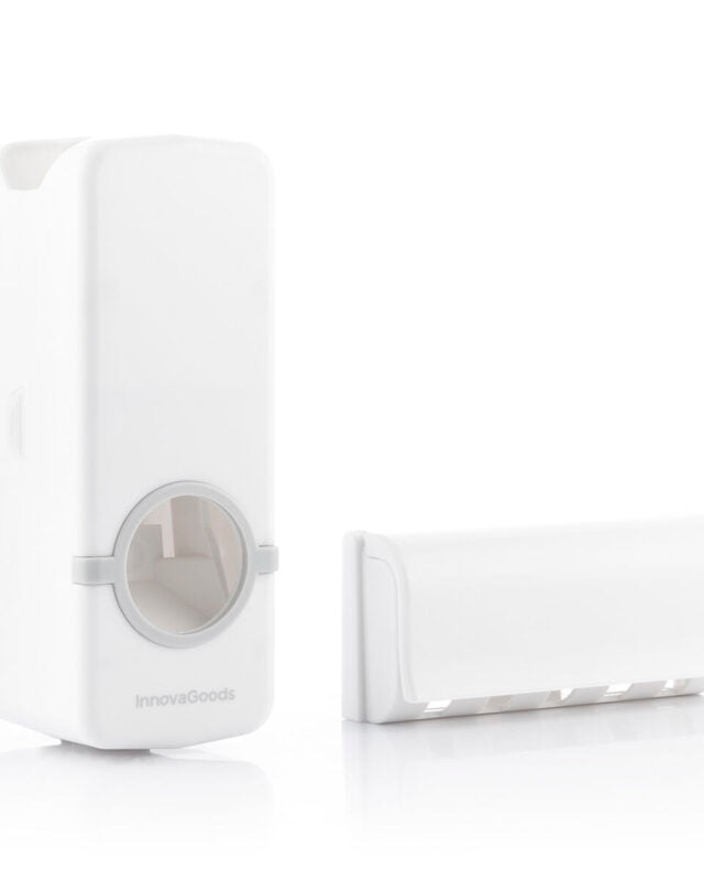 Dentify – Dispenser di Dentifricio con Portaspazzolino