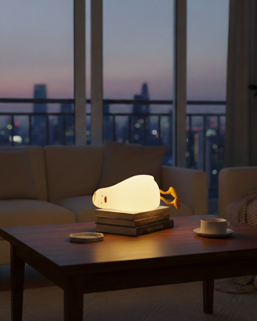 NinnaDuck™ – La Lampada Morbida Cambia Colore 🦆