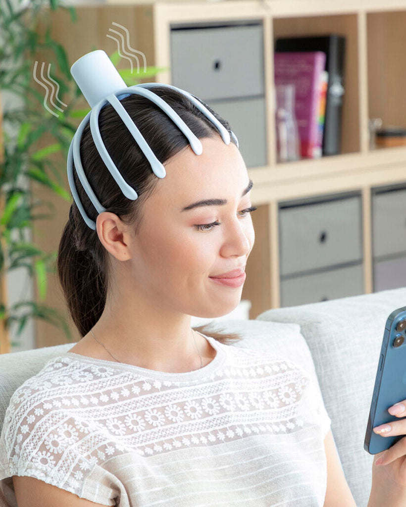 NeuroVibe – Massaggiatore Ricaricabile per la Testa