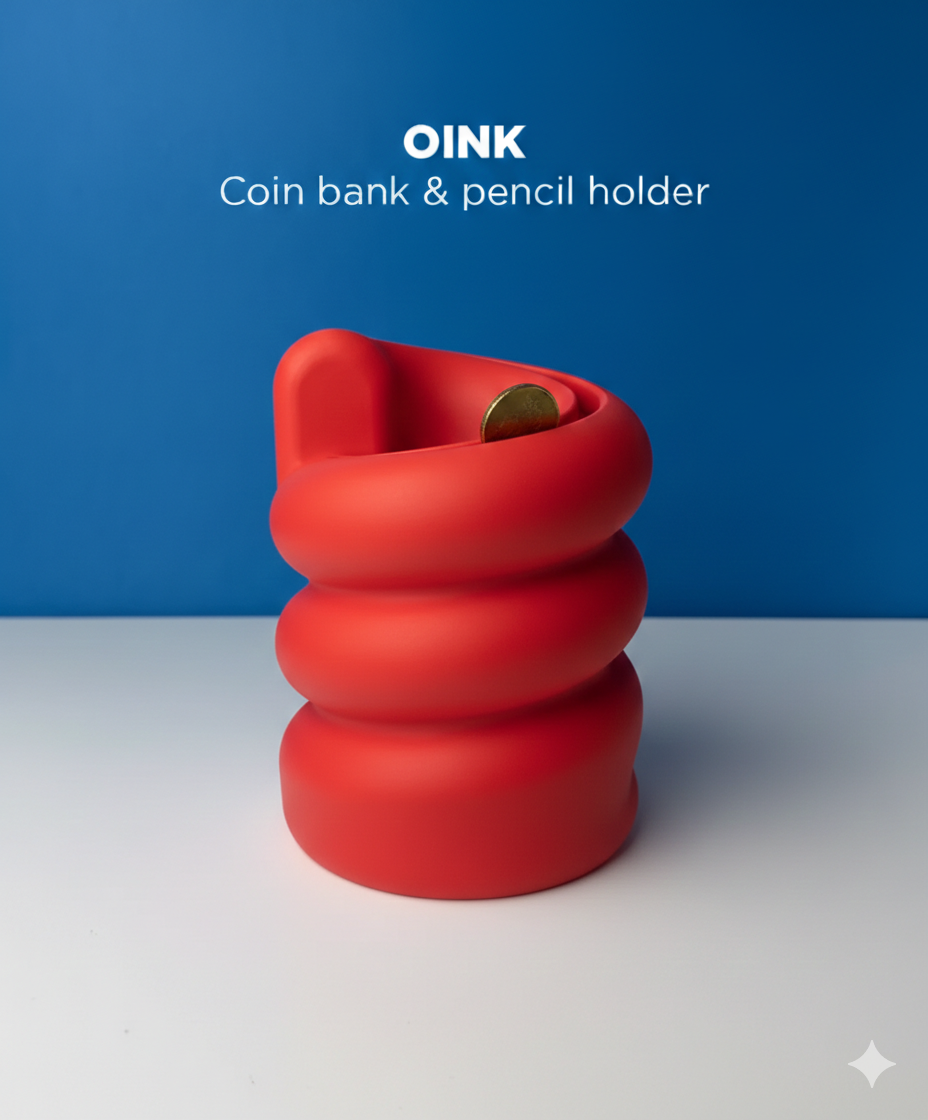 OINK - Salvadanaio & Porta Penne di Design
